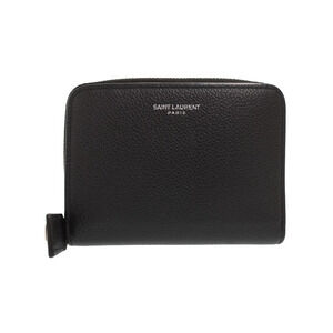 SAINT LAURENT Paris Rive Gauche Compact Full Zip Wallet Bi fold Short